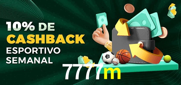 10% de bônus de cashback na 7777m